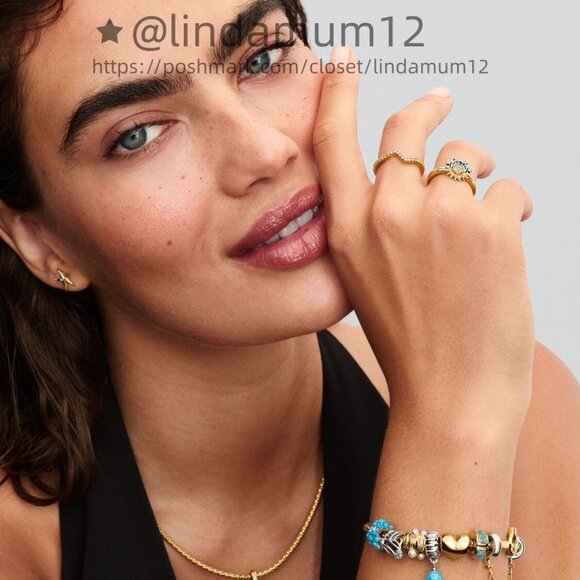 Pandora Abstract Waves Charm - Picture 6 of 6